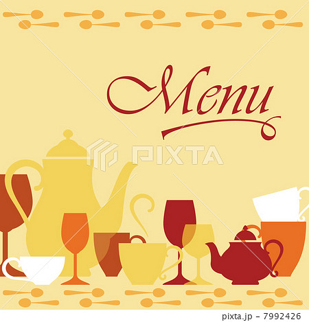 Background with dishware 7992426