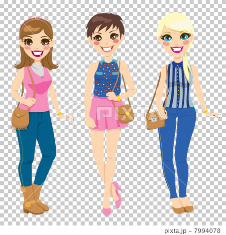 Beautiful Fashionable Girls 7994078