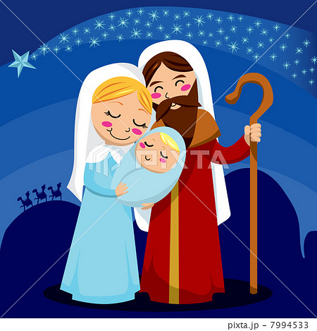 Nativity Sceneのイラスト素材