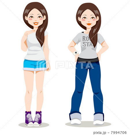 Casual Asian Woman 7994706