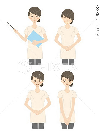 エステティシャン シリーズ作品 のイラスト素材