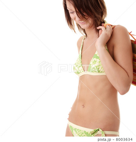 Beautiful young woman in swimwear Beautiful young woman in swimwear 8003634