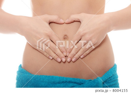 Heart on belly 8004155