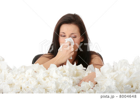 Girl with flue Girl with flue 8004648