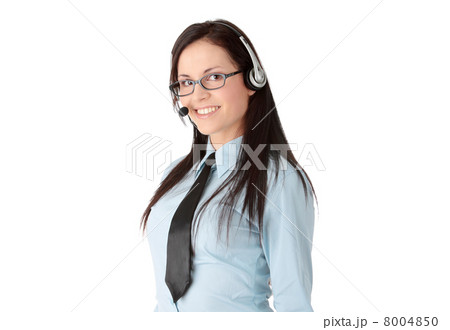 Young call cener worker Young call cener worker 8004850