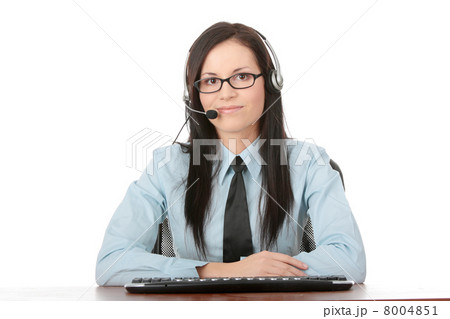 Young call cener worker Young call cener worker 8004851