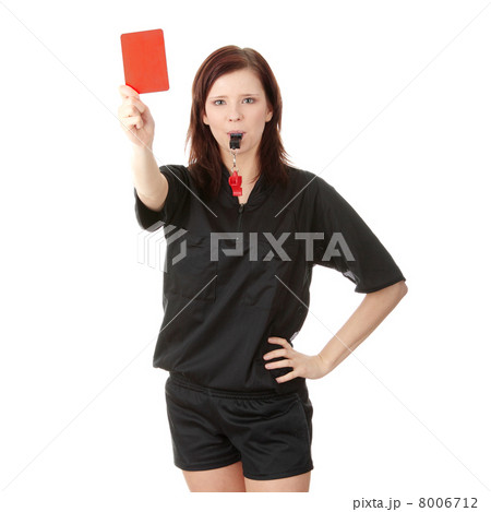 Young female referee Young female referee 8006712