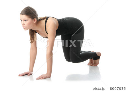 Young beautiful woman during fitness time Young beautiful woman during fitness time 8007036