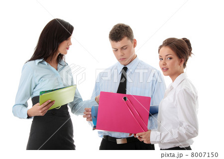Conversation of business group Conversation of business group 8007150