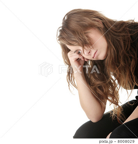 Young woman with depression Young woman with depression 8008029