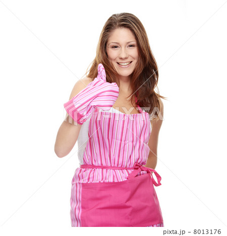Young beautiful female cook 8013176