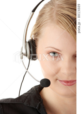 Beautiful customer service operator Beautiful customer service operator 8013889