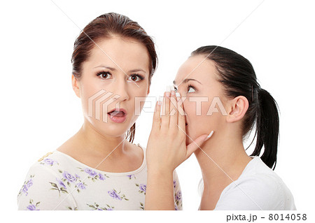 Two happy young girlfriends 8014058