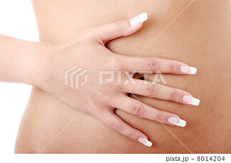Fingernail. Beautiful Woman hand. Manicure. 8014204