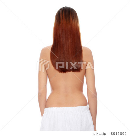 Beautiful young woman back Beautiful young woman back 8015092