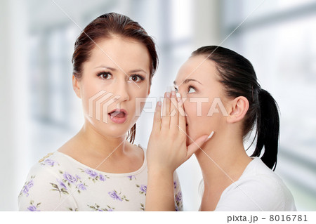 Two happy young girlfriends 8016781