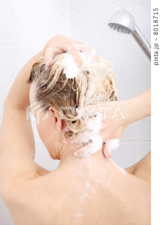 Beautiful woman taking shower Beautiful woman taking shower 8018715