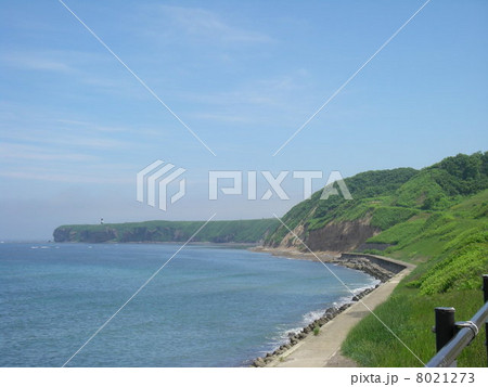 北海道　能取岬　海岸 8021273