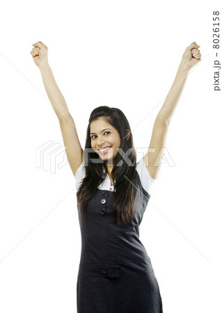 Woman feeling cheerful Woman feeling cheerful 8026158