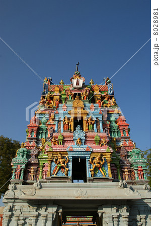 Traditional Hindu temple, South India, Kerala Traditional Hindu temple, South India, Kerala 8028981