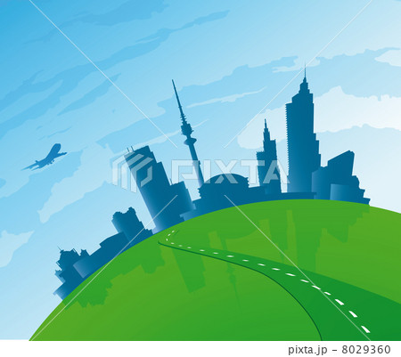Vector landscape 8029360