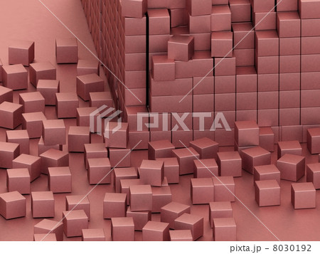 damaged assembling of gold blocks 8030192