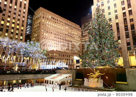 ロックフェラーセンター　クリスマス 8030498