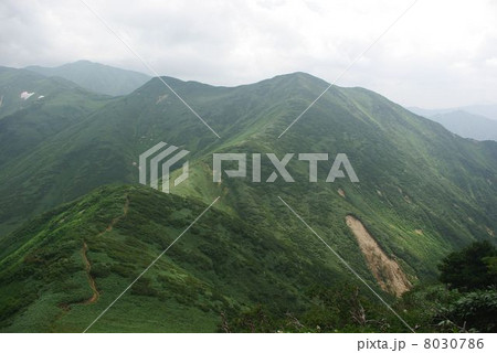 飯豊連峰 大石山 飯豊連峰 大石山 8030786