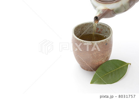 お茶を注ぐ お茶を注ぐ 8031757
