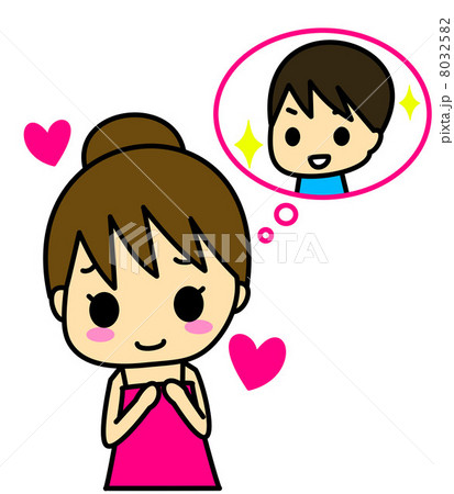 恋愛　女性 8032582