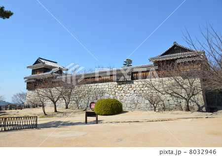 松山城 太鼓櫓と続櫓 松山城 太鼓櫓と続櫓 8032946