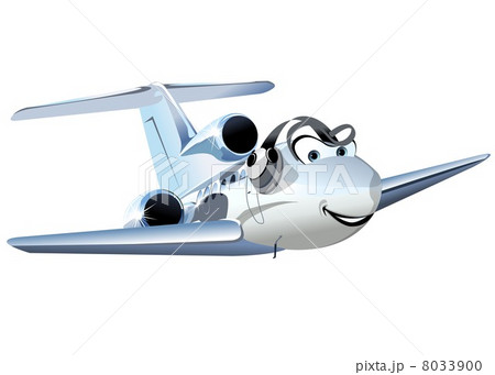 Vector Cartoon Civil utility airplane 8033900