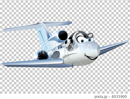 Vector Cartoon Civil utility airplane 8033900