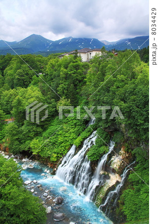 北海道白ひげの滝 8034429