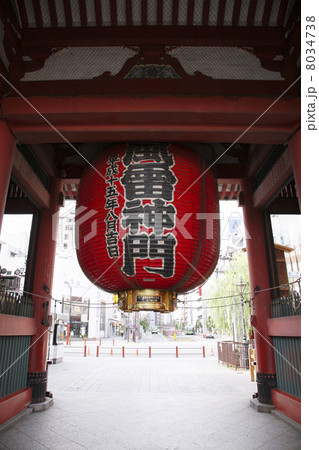 東京都・金龍山浅草寺雷門 東京都・金龍山浅草寺雷門 8034738