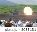 １０式戦車の射撃の瞬間の連続写真 8035131