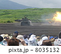 １０式戦車の射撃の瞬間の連続写真 8035132