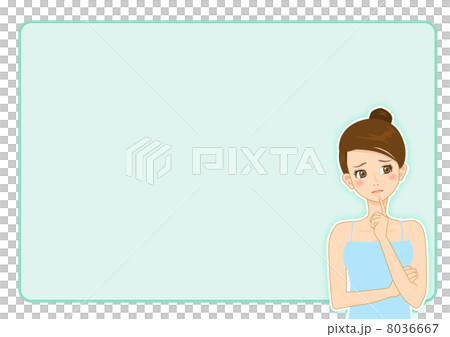 Women suffering from skin care Women suffering from skin care 8036667
