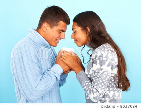 Enjoying smell 8037034