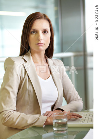 Serious secretary 8037126