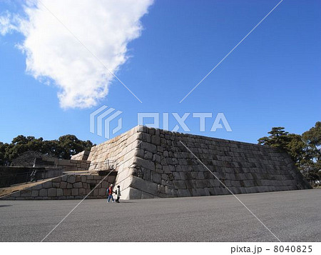 皇居東御苑 江戸城天守台 側面 皇居東御苑 江戸城天守台 側面 8040825