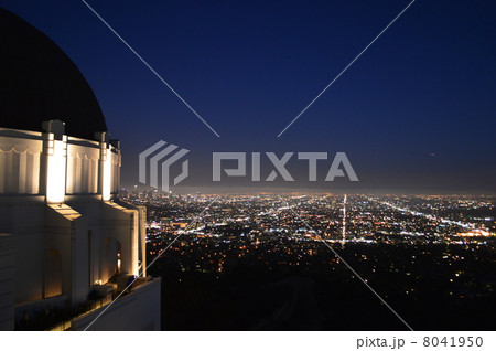 ロサンゼルスの夜景 8041950