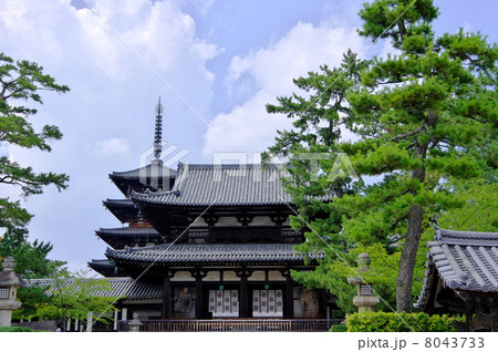 法隆寺 8043733
