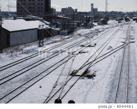 雪の積もった路線 8044461