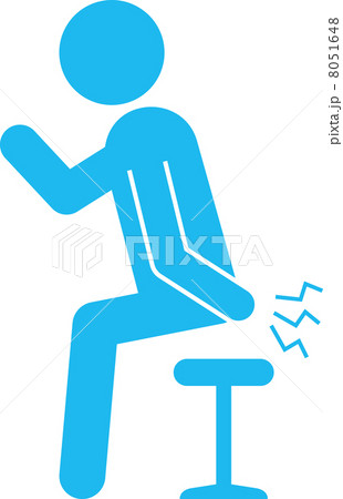 痔の痛みのピクトグラム 8051648