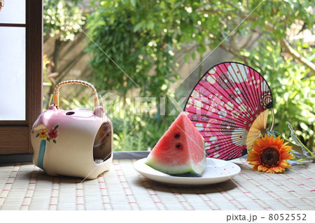 スイカと朝顔 スイカと朝顔 8052552