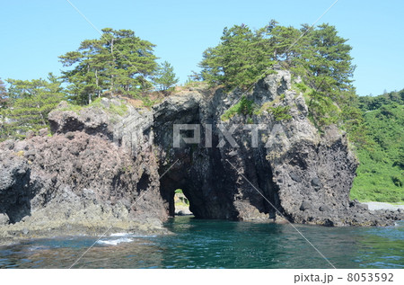 景勝地巌門【横】 8053592