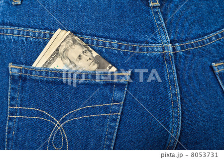 U.S. dollars in the back jeans pocket U.S. dollars in the back jeans pocket 8053731