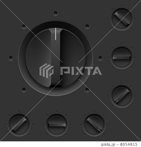 Black control pane 8054815