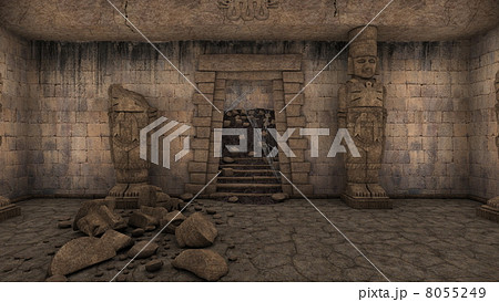 古代遺跡のイラスト素材 8055249 Pixta